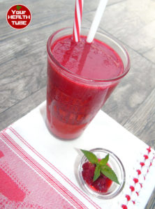 raspberry smoothie detox drinks