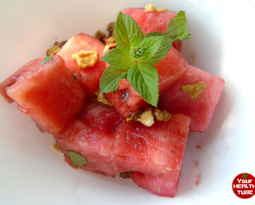 Watermelon, Mint, and Walnut Salad Recipe