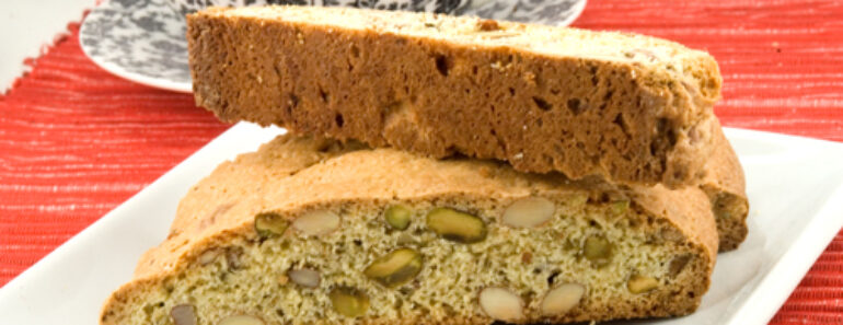 Almond & Pistachio Biscotti