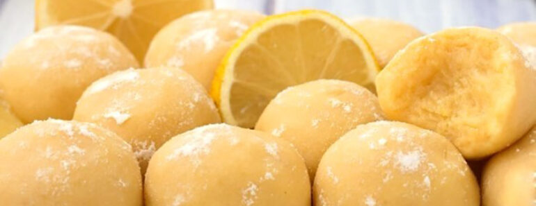 Easy White Chocolate Limoncello Truffles