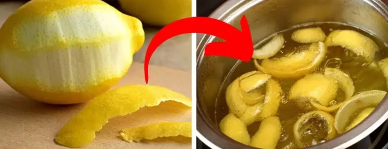 Boil Lemon Peels to Create a Powerful Natural Remedy Full of Benefits