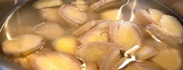 Ginger Water: The Healthiest Drink to Help Burn All the Fat from the Waist, Back, and Thighs