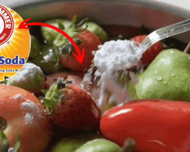 How to Use Baking Soda to Wash Off 96% of All Toxic Pesticides from Your Fruits and Vegetables